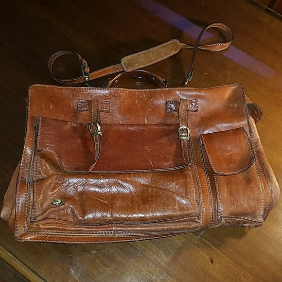 the bridge leather briefcase